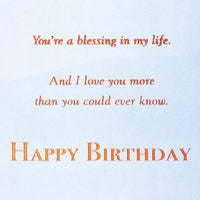 American Greetings Religious Birthday Card for Son (Blessing In My Life) Blessing In My Life