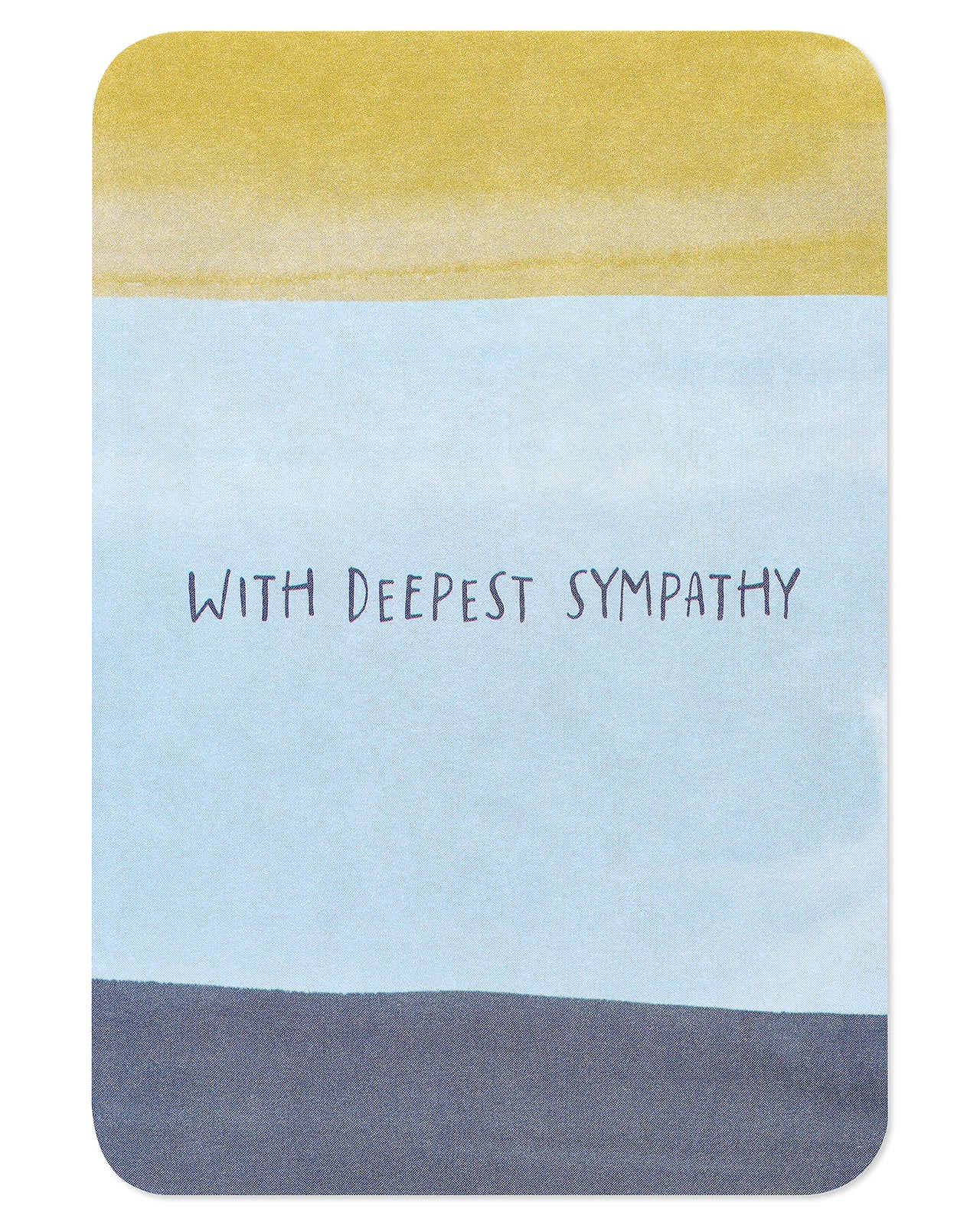 American Greetings Sympathy Card (Sending Caring Thoughts)