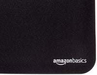 Basics Large Extended Computer Rectangular Mouse Pad, Black Single