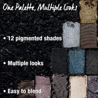 Maybelline New York The Blushed Nudes Palette Eyeshadow, 9g & Maybelline New York Colossal Bold Eyeliner, Black, 3g