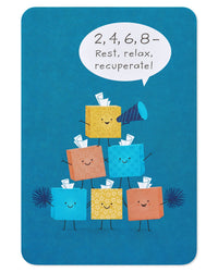 American Greetings Get Well Soon Card (Rest, Relax, Recuperate) Rest, Relax, Recuperate