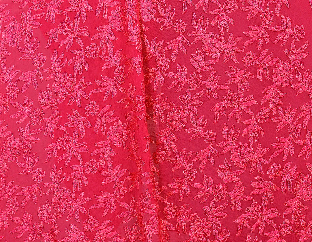 Akshar Llc Miss India Women's  Chiffon Dupatta With Goodembroidery Work