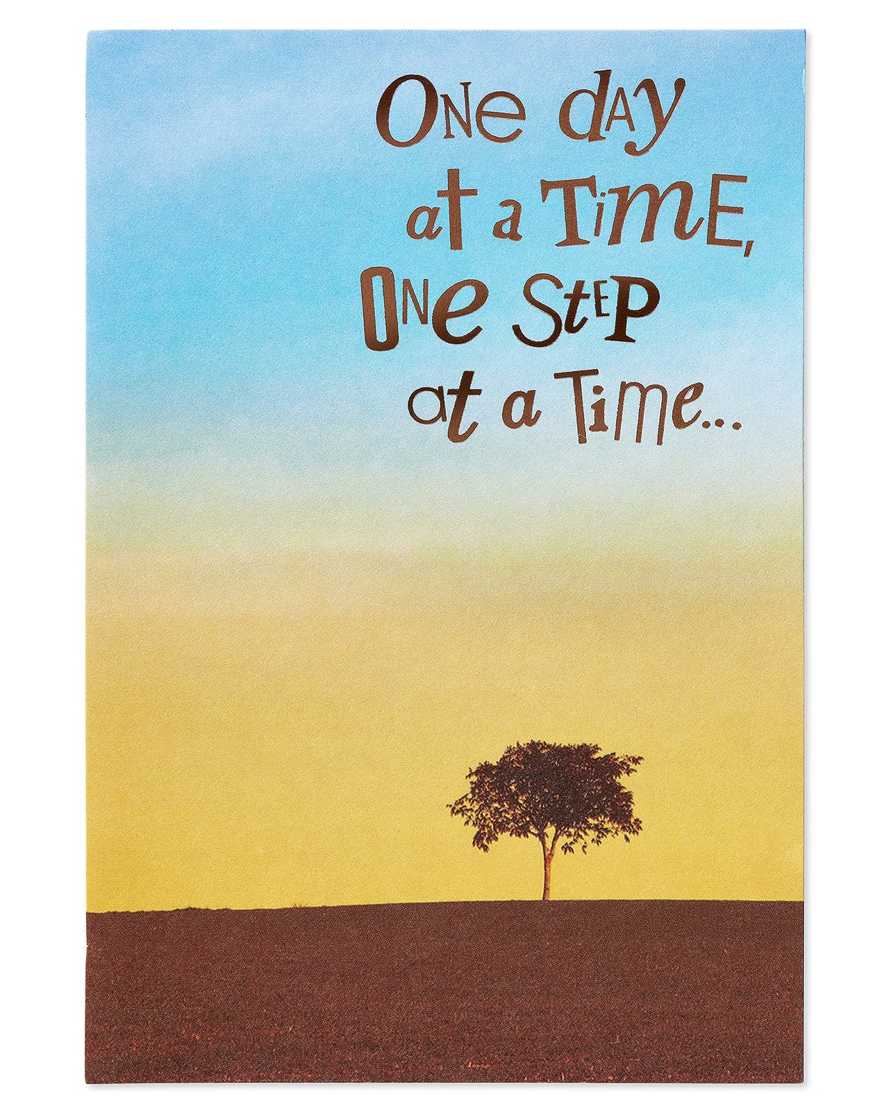 American Greetings Support Card (One Day At A Time) One Day At A Time