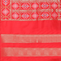 KAPAAHA Women's  Woven Design Silk Blend Dupatta Free Size
