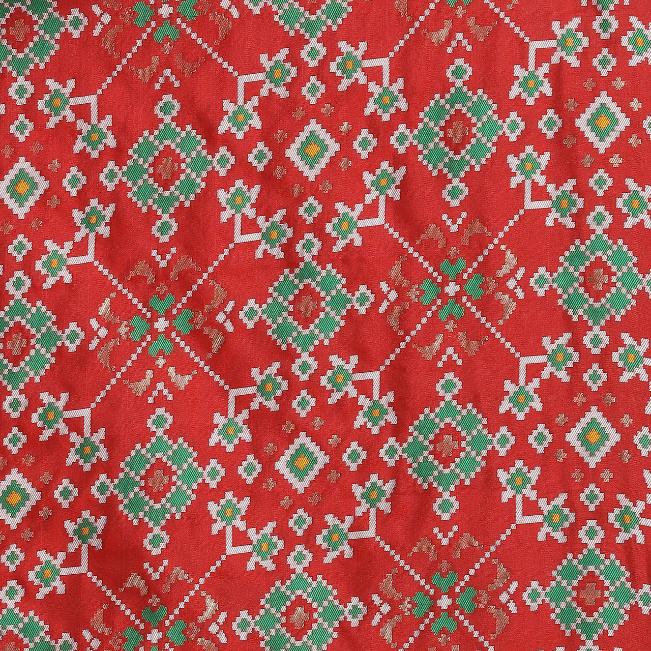 KAPAAHA Women's  Woven Design Silk Blend Dupatta Free Size