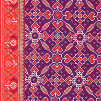 KAPAAHA Women's  Woven Silk Blend Patola Dupatta/Chunni Enough