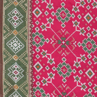 KAPAAHA Women's  Woven Design Silk Blend Dupatta Free Size