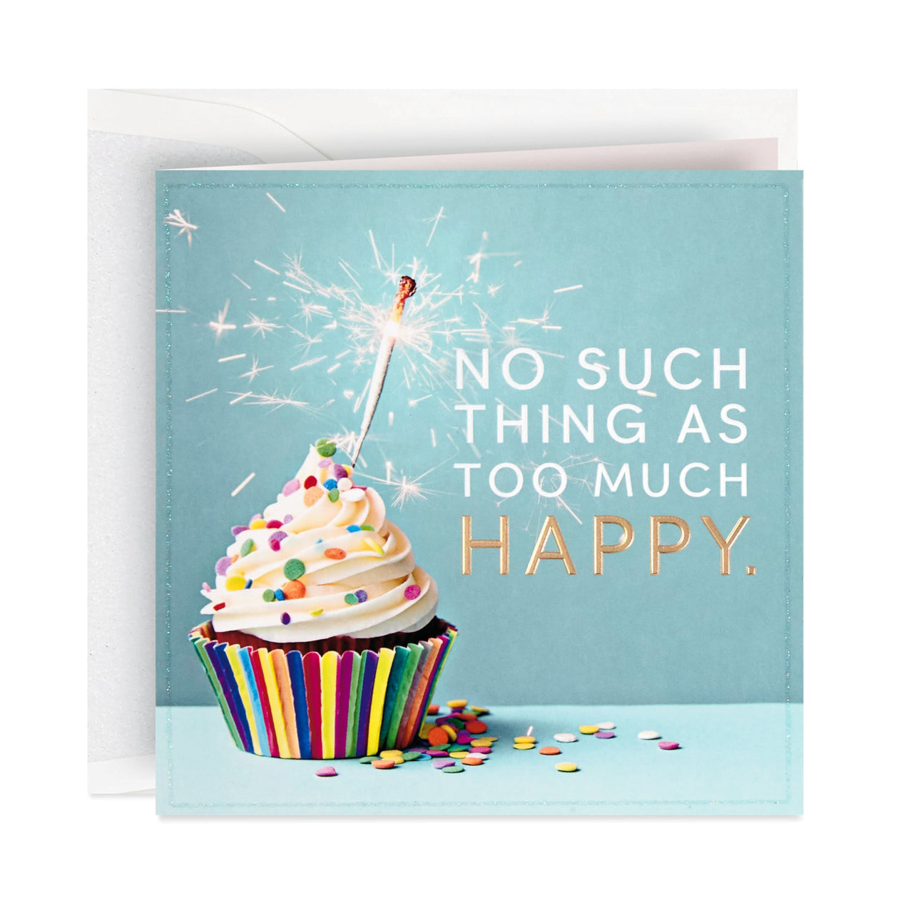 Hallmark Signature Birthday Card (Best Birthday Ever) Light Blue