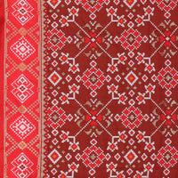 KAPAAHA Women's  Woven Design Silk Blend Dupatta Free Size