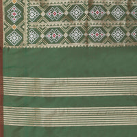 KAPAAHA Women's  Woven Design Silk Blend Dupatta Free Size