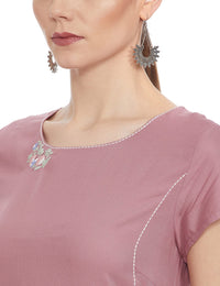 W for Woman Women's  Viscose Regular Kurta