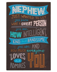 American Greetings Birthday Card for Nephew (Tough Guy) Tough Guy