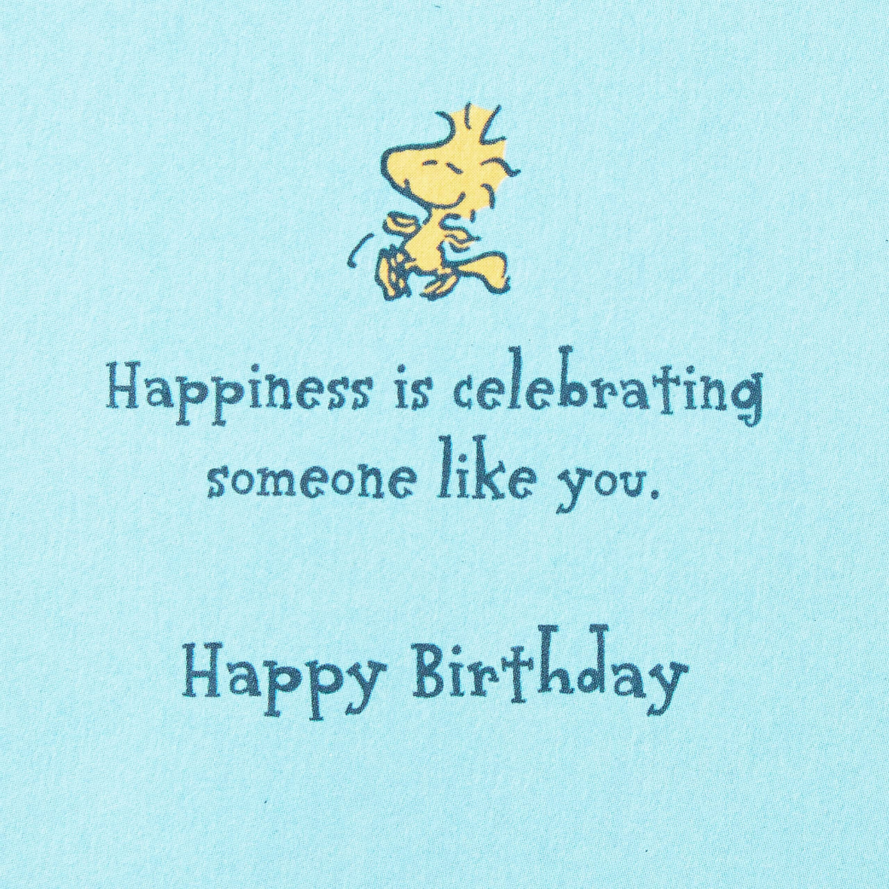 Hallmark Signature Peanuts Birthday Card (Snoopy, Happiness) Snoopy, Happiness