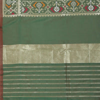 KAPAAHA Women's  Woven Silk Blend Patola Dupatta/Chunni