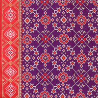 KAPAAHA Women's  Woven Design Silk Blend Dupatta Free Size