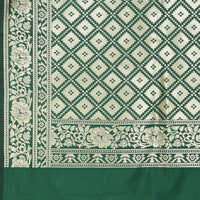 Kapaaha Women's  Woven Silk Blend Banarasi Zari Dupatta/Chunni, Width 45 Inch, Length 2.5 Meter