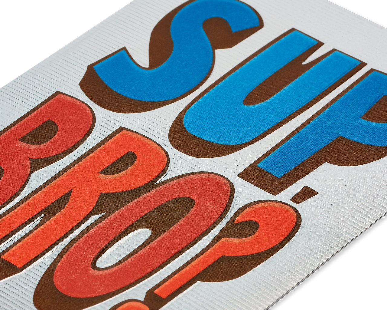 American Greetings Funny Birthday Card for Brother (Sup Bro) Sup Birthday Card