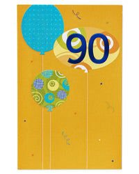 American Greetings 90th Birthday Card (Birthday Balloons) Birthday Balloons