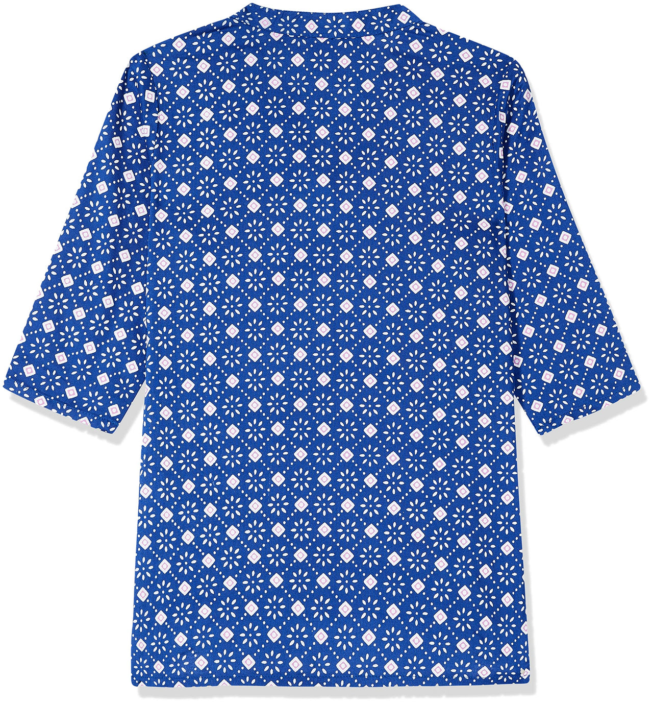 Amazon Brand - Jam & Honey Girl's  Cotton Regular Short Kurti PEACH 2 2 Years-3 Years