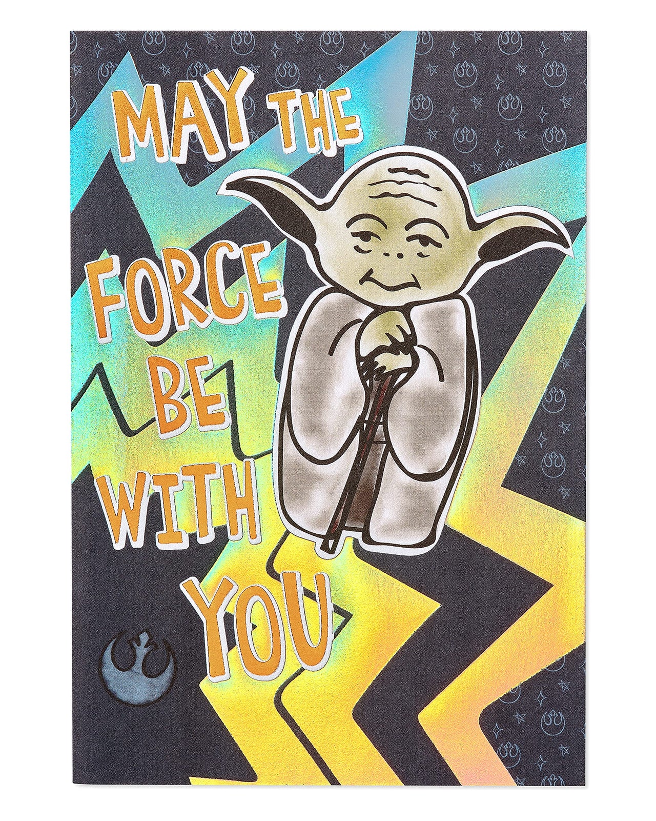 American Greetings Star Wars Birthday Card (May The Force Be With You)