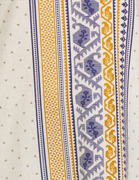 Max Women's  Printed Round Neck Straight Kurta