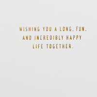 Hallmark Signature Congratulations Engagement Card, Bridal Shower Card, Wedding Card (Congrats Confetti) Congrats Confetti