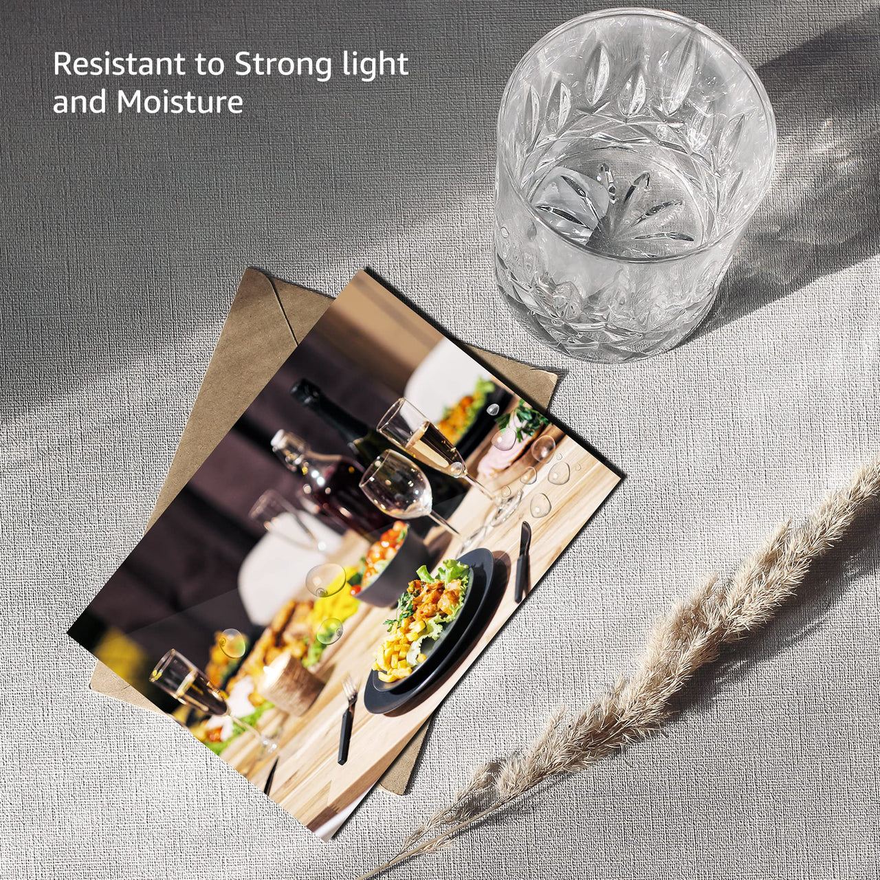 Basics Photo Paper, Glossy, 5 x 7 Inch, Pack of 100 Sheets, 200g/m, White