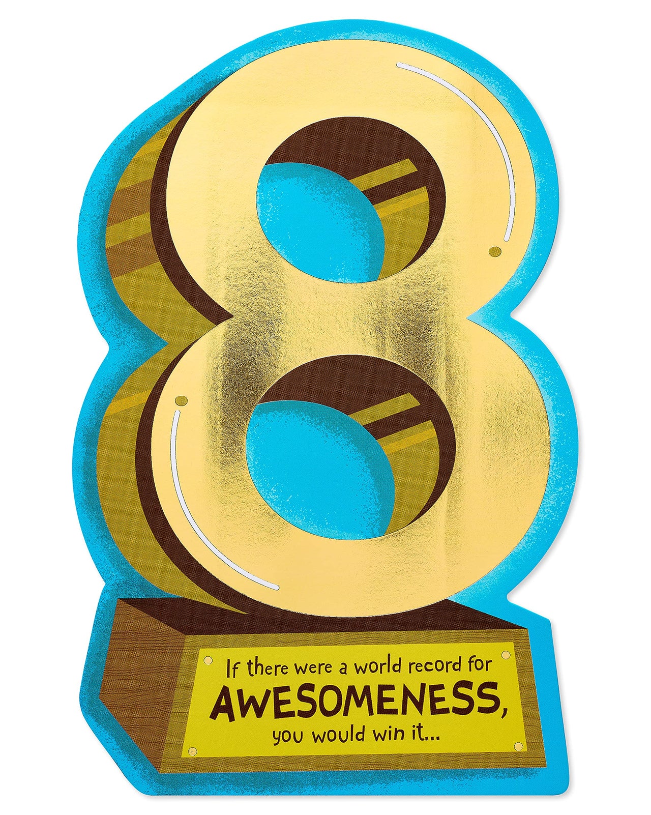 American Greetings 8th Birthday Card (World Record)