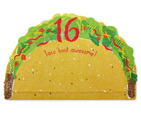 American Greetings 16th Birthday Card (Taco 'Bout Awesome) Taco 'Bout Awesome