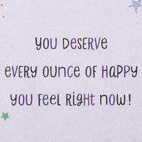 American Greetings Mazel Tov Congratulations Card (Every Bit of Happy)