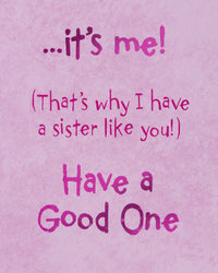 American Greetings Birthday Card for Sister (Bear with Gift) Bear with Gift