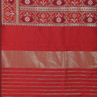 KAPAAHA Women's  Woven Silk Blend Patola Dupatta/Chunni