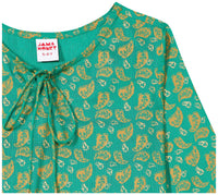 Amazon Brand - Jam & Honey Girl's  Cotton Regular Short Kurti PEACH 2 2 Years-3 Years