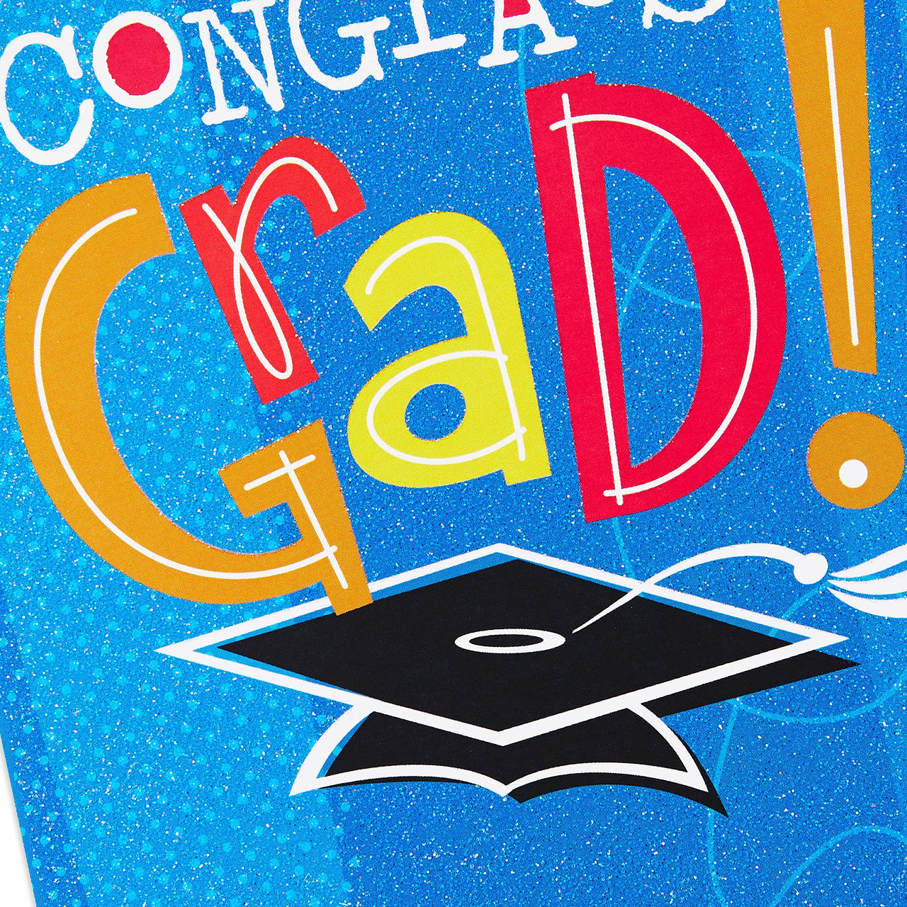Hallmark Pack of Graduation Cards, Congrats (10 Cards with Envelopes) Congrats, 10 Cards with Envelopes