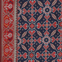 KAPAAHA Women's  Woven Silk Blend Patola Dupatta/Chunni