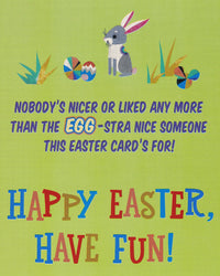 American Greetings Easter Card for Kids (Egg Display) Bright & Happy