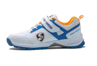 SG CENTURY 6.0 Cricket - Sleek Design In White/Royal Blue/Orange For Optimal Performance