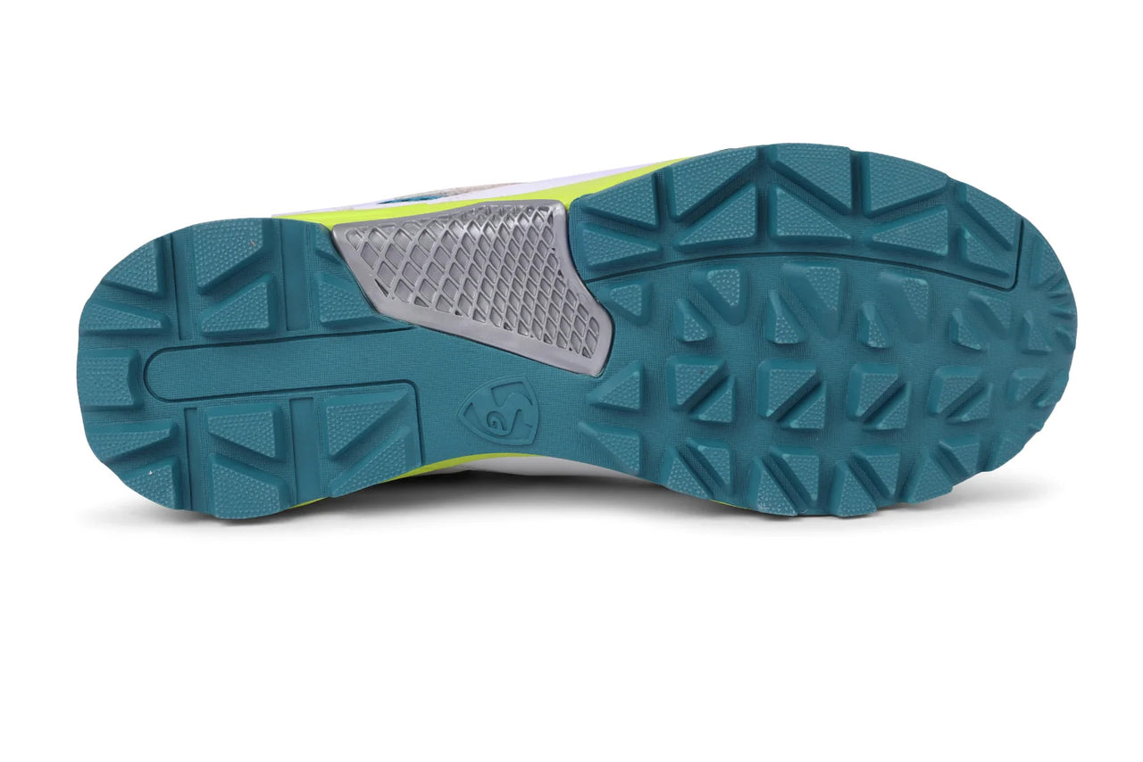 SG CENTURY 6.0 Cricket - Sleek Design In White/Sea Green/Fluo Green For Optimal Performance