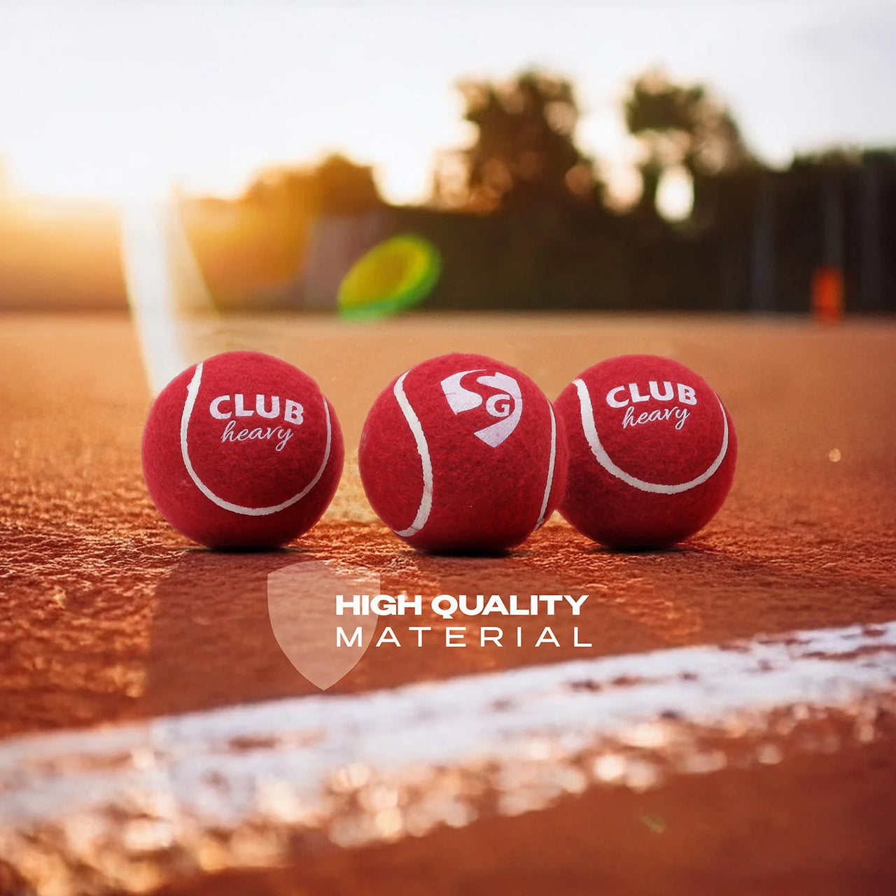 SG CLUB Heavy Cricket Balls (PACK OF 6)