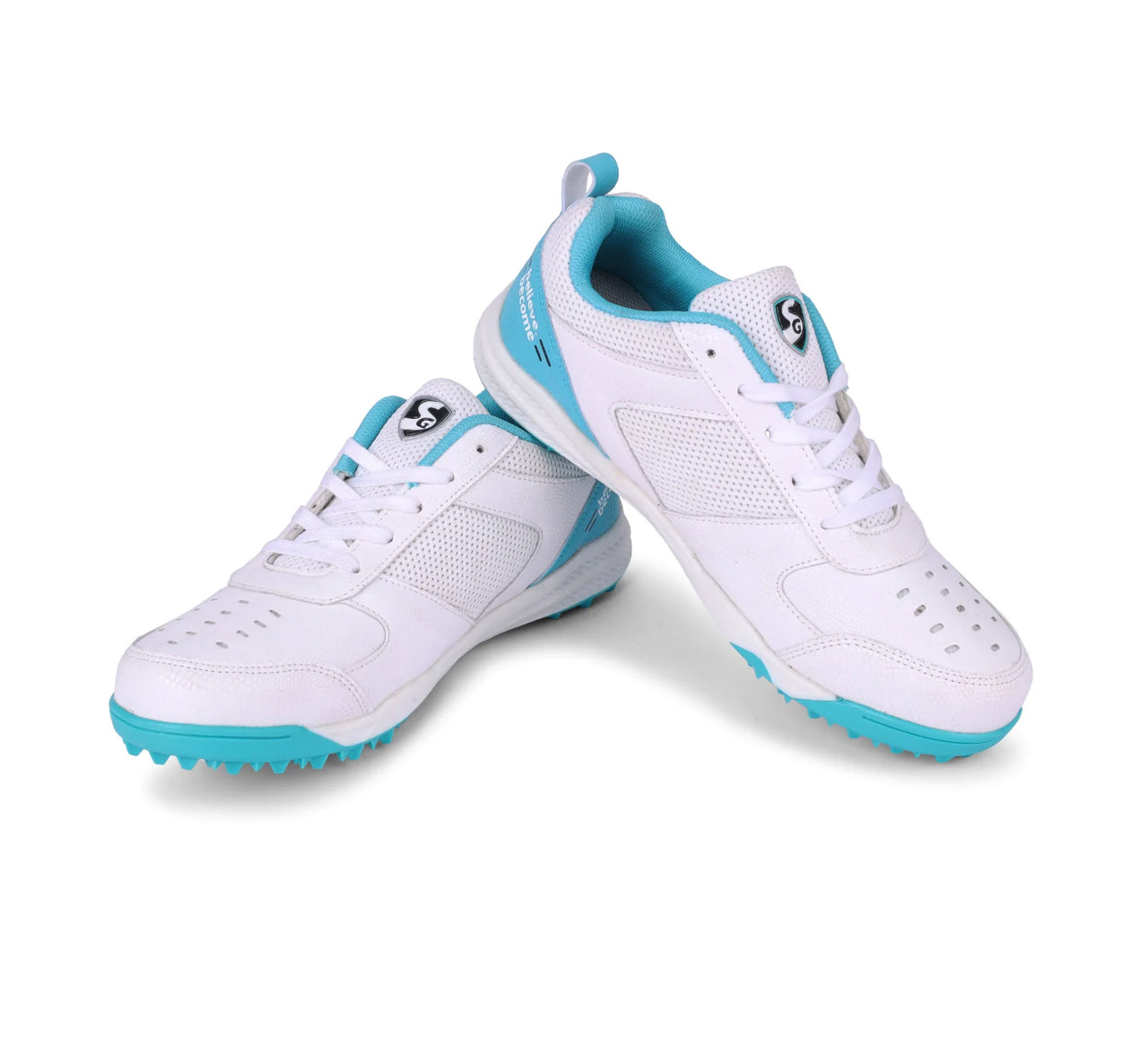 SG FUSION Lightweight And Durable Sports Shoes For Enhanced Performance - Teal/White