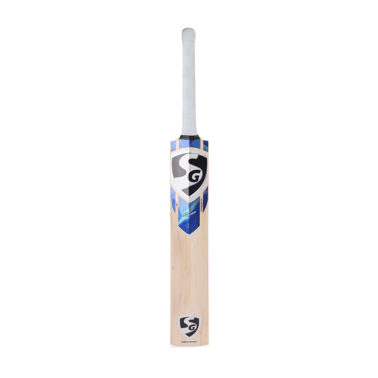 SG HP 33 English Willow Cricket Bat With SG|Str8bat Sensor (Hardik Pandya Series), Full Size