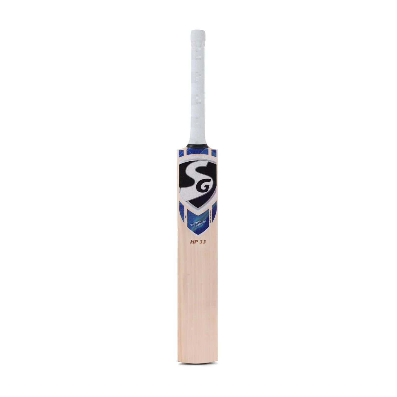 SG HP 33 English Willow Cricket Bat With SG|Str8bat Sensor (Hardik Pandya Series), Full Size