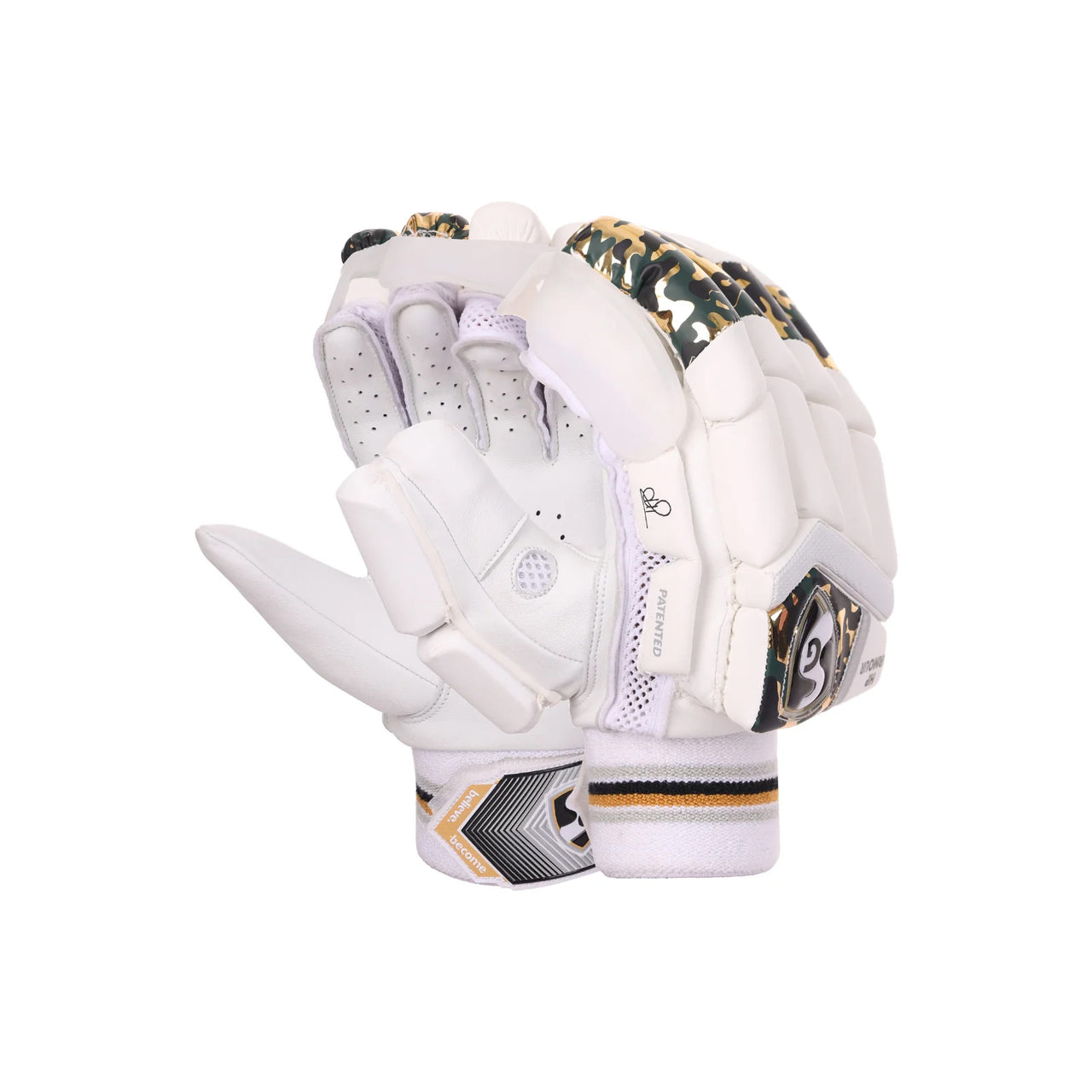 SG HP Armour Cricket Batting Gloves - Hardik Pandya Series
