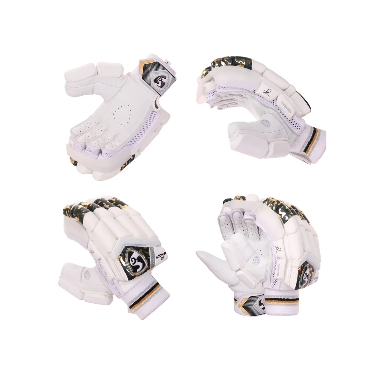 SG HP Armour Cricket Batting Gloves - Hardik Pandya Series