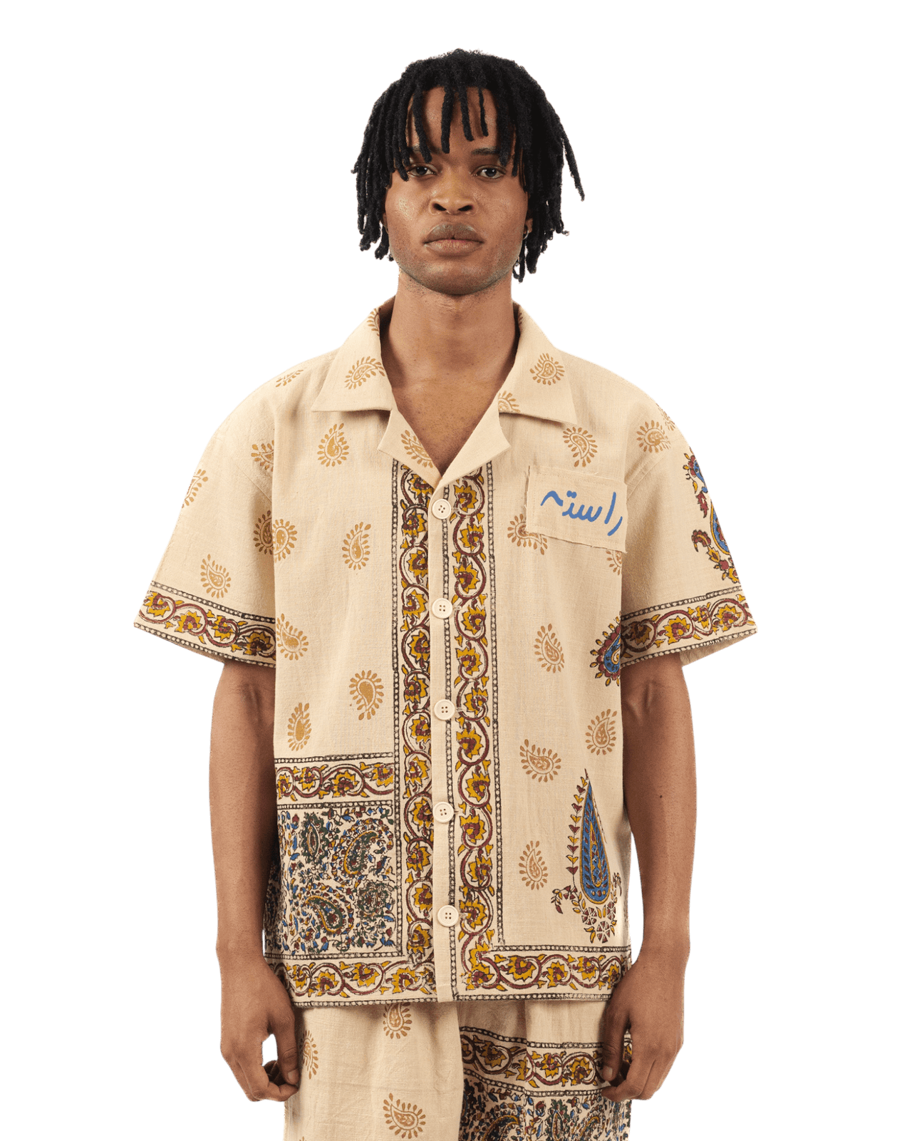 Raastah - Desert Tapestry Block Print Shirt