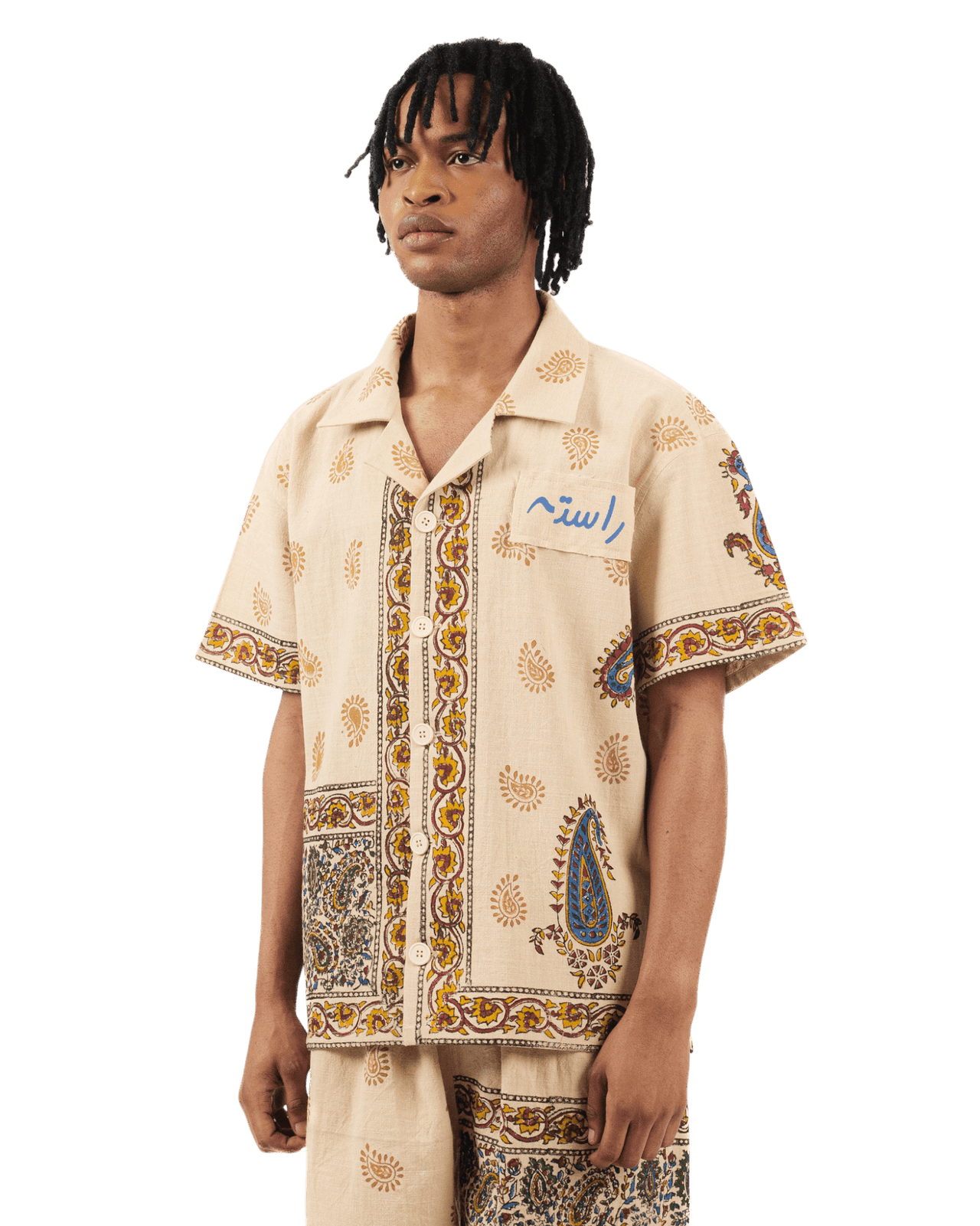 Raastah - Desert Tapestry Block Print Shirt