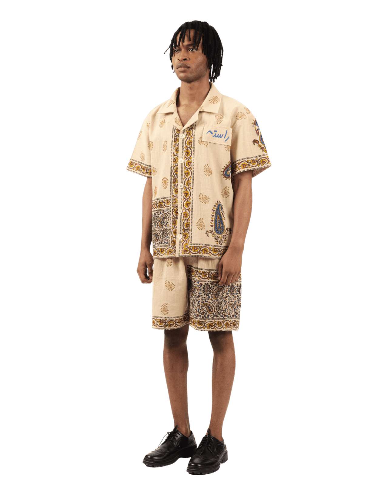 Raastah - Desert Tapestry Block Print Shirt