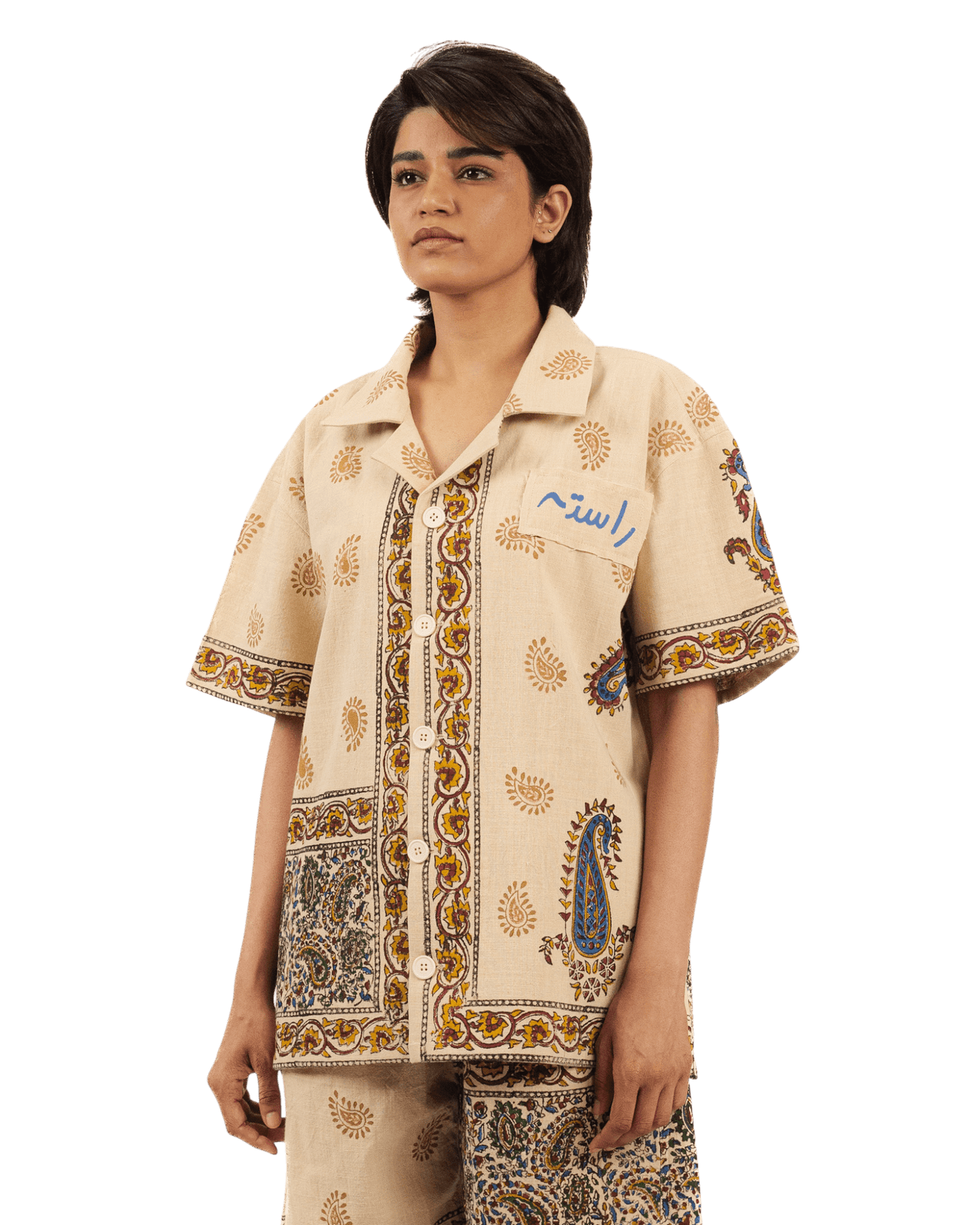 Raastah - Desert Tapestry Block Print Shirt