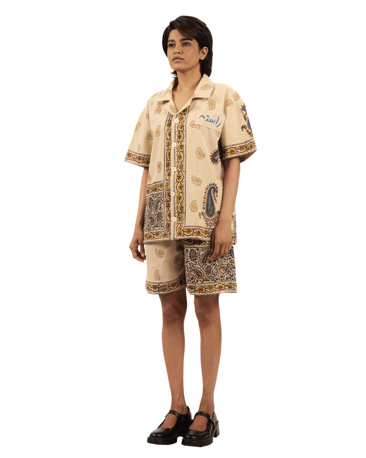 Raastah - Desert Tapestry Block Print Shirt