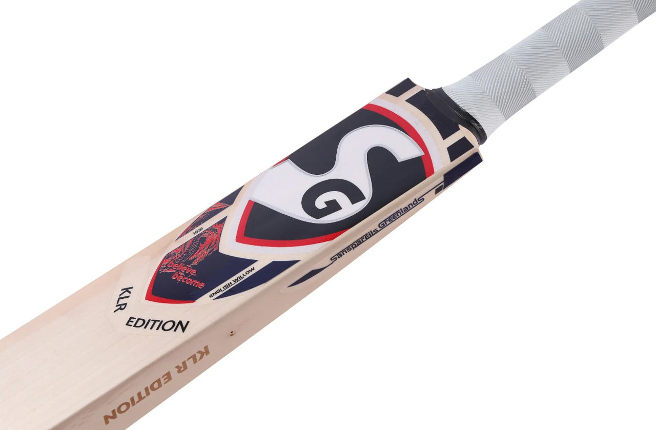 SG KLR Edition English Willow Cricket Bat (KL Rahul Series), Short Handle